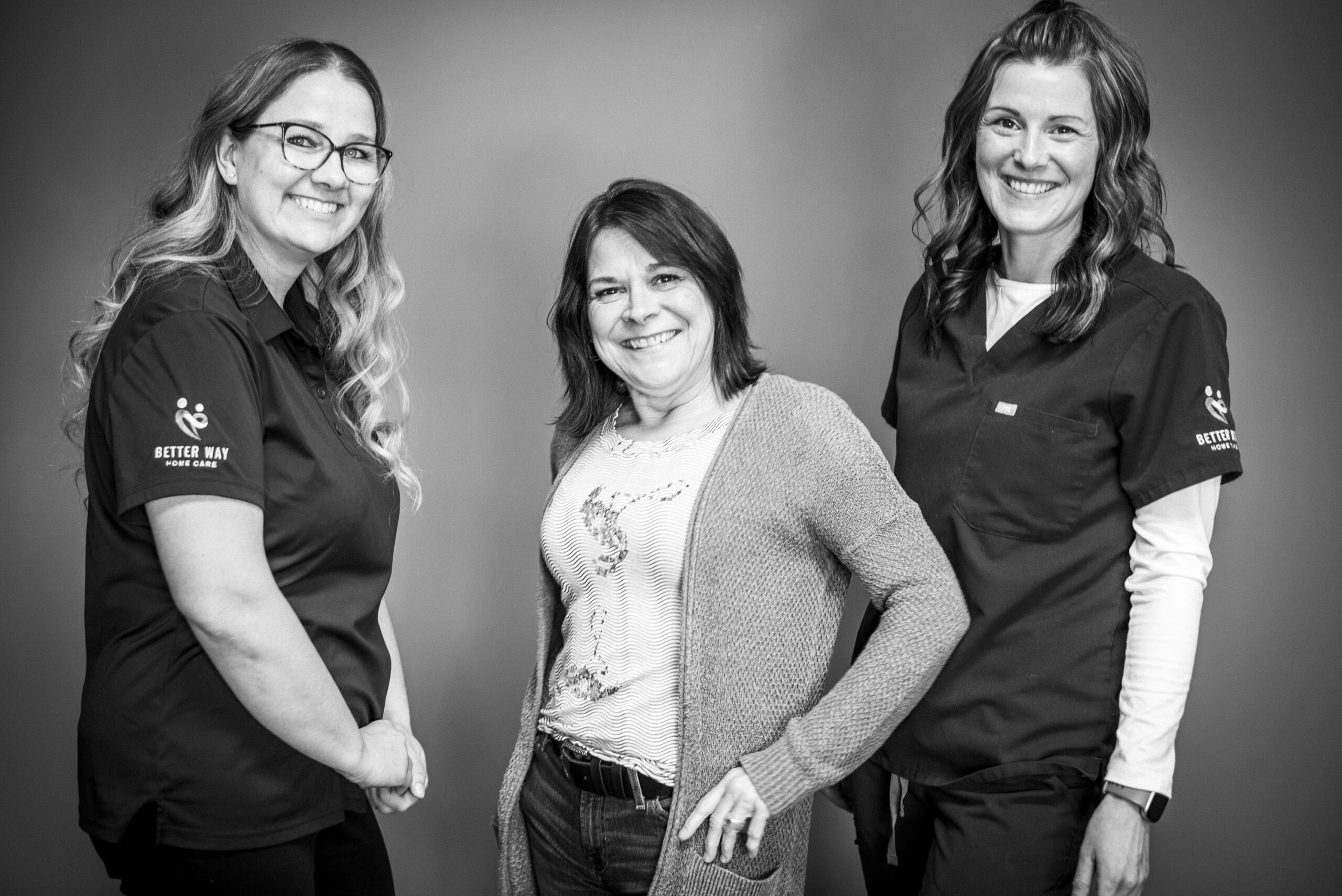 The Better Way Home Care team — Alaina, Marlene and Kim